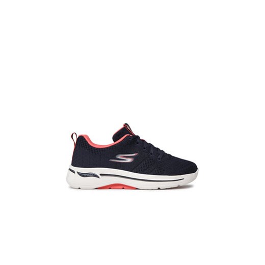 Skechers Sneakersy Unify 124403/NVCL Granatowy ze sklepu MODIVO w kategorii Buty sportowe damskie - zdjęcie 170984861