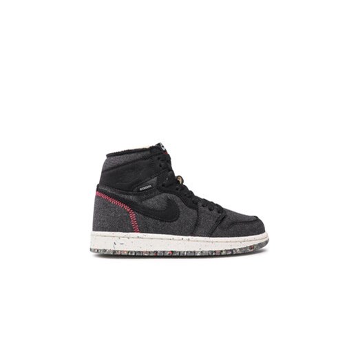 Nike Sneakersy Air Jordan 1 High Zoom CW2414 001 Czarny ze sklepu MODIVO w kategorii Buty sportowe damskie - zdjęcie 170984920