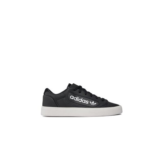 adidas Sneakersy Sleek EF4933 Czarny ze sklepu MODIVO w kategorii Trampki damskie - zdjęcie 170985322