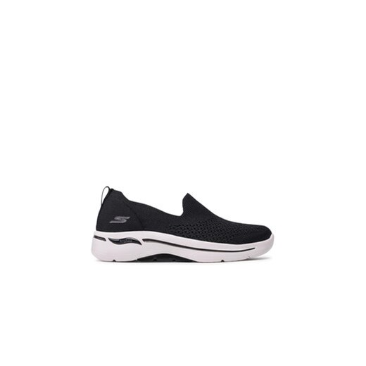 Skechers Sneakersy Delora 124418/BKW Czarny ze sklepu MODIVO w kategorii Półbuty damskie - zdjęcie 170985422
