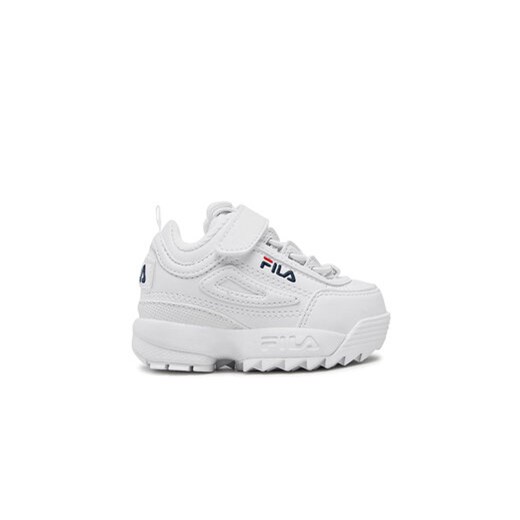 Fila Sneakersy Disruptor E Infants 1011298.1FG Biały ze sklepu MODIVO w kategorii Buciki niemowlęce - zdjęcie 170985490