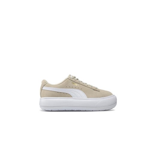 Puma Sneakersy Suede Mayu 380686 16 Beżowy ze sklepu MODIVO w kategorii Trampki damskie - zdjęcie 170985841