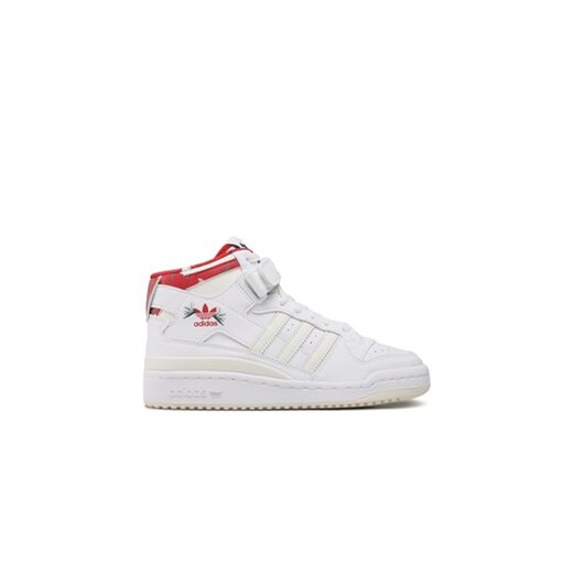 adidas Sneakersy Forum Md Tm W GY9556 Biały ze sklepu MODIVO w kategorii Buty sportowe damskie - zdjęcie 170985861