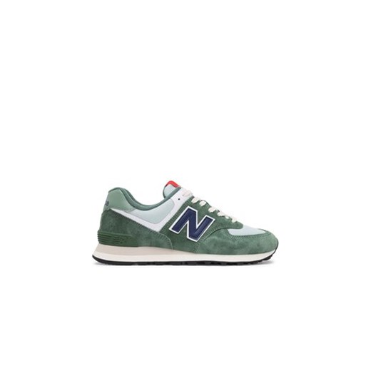 New Balance Sneakersy U574HGB Zielony New Balance 45 wyprzedaż MODIVO