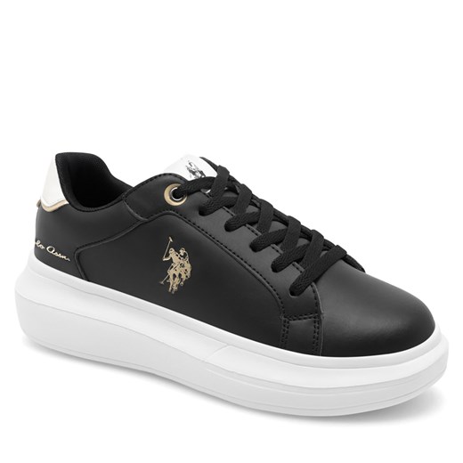 Sneakersy U.S. Polo Assn. CHELIS001A Czarny 38 eobuwie.pl