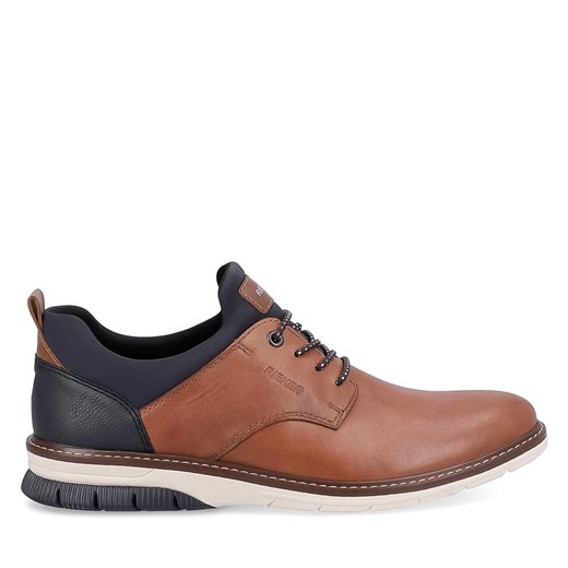 Sneakersy Rieker 14454-22 Nussbraun / Lake / Navy / Amaretto 22 Rieker 41 okazyjna cena eobuwie.pl