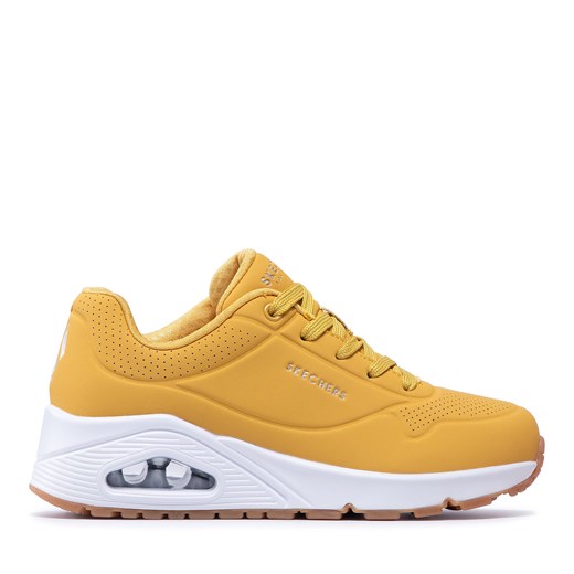 Sneakersy Skechers Uno Stand On Air 73690/YLW Yellow/White Skechers 35 eobuwie.pl