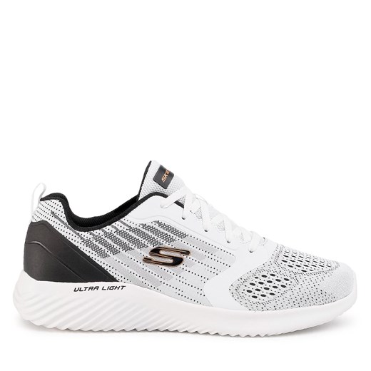 Sneakersy Skechers Verkona 232004/WBK White/Black ze sklepu eobuwie.pl w kategorii Buty sportowe męskie - zdjęcie 170986881