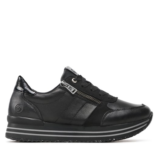Sneakersy Remonte D1316-02 Czarny ze sklepu eobuwie.pl w kategorii Buty sportowe damskie - zdjęcie 170986882