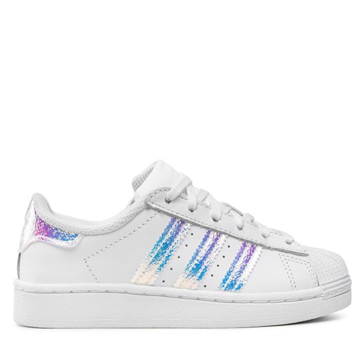 Sneakersy adidas Superstar C FV3147 Biały ze sklepu eobuwie.pl w kategorii Buty sportowe dziecięce - zdjęcie 170986914