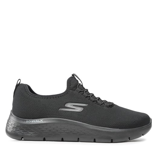 Sneakersy Skechers Go Walk Flex 216484/BBK Black ze sklepu eobuwie.pl w kategorii Buty sportowe męskie - zdjęcie 170986930
