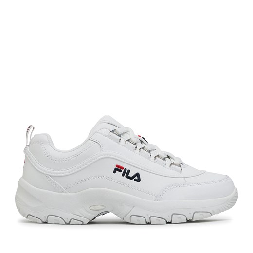 Sneakersy Fila Strada Low Kids 1010781.1FG White ze sklepu eobuwie.pl w kategorii Buty sportowe dziecięce - zdjęcie 170986932