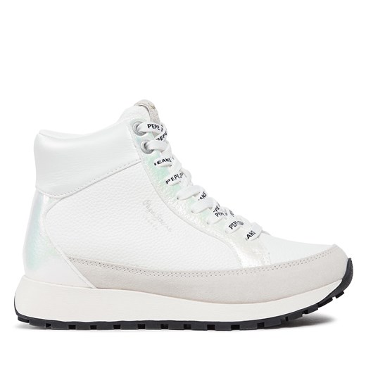Sneakersy Pepe Jeans PLS31533 Biały ze sklepu eobuwie.pl w kategorii Buty sportowe damskie - zdjęcie 170987422