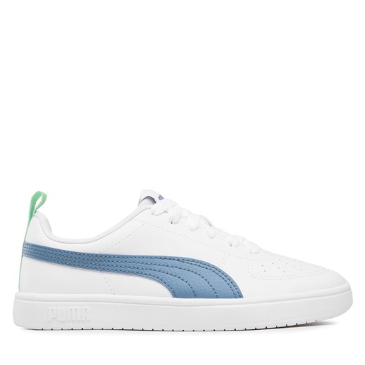 Sneakersy Puma Rickie Jr 384311 14 White/Deep Dive/Summer Green ze sklepu eobuwie.pl w kategorii Trampki dziecięce - zdjęcie 170987430