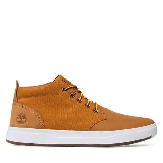 Sneakersy Timberland Davis Square TB0A1OI32311 Brązowy ze sklepu eobuwie.pl w kategorii Trampki męskie - zdjęcie 170987581