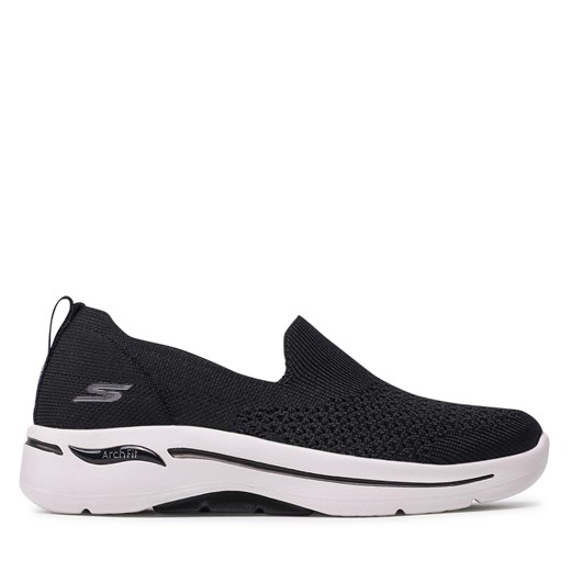 Sneakersy Skechers Delora 124418/BKW Black/White ze sklepu eobuwie.pl w kategorii Półbuty damskie - zdjęcie 170987670