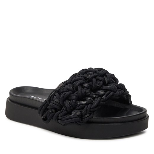 Klapki Inuikii 70104-170 Black Inuikii 38 eobuwie.pl