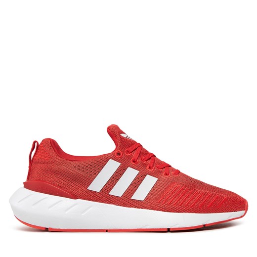 Sneakersy adidas Swift Run 22 GZ3497 Czerwony ze sklepu eobuwie.pl w kategorii Buty sportowe męskie - zdjęcie 170987921