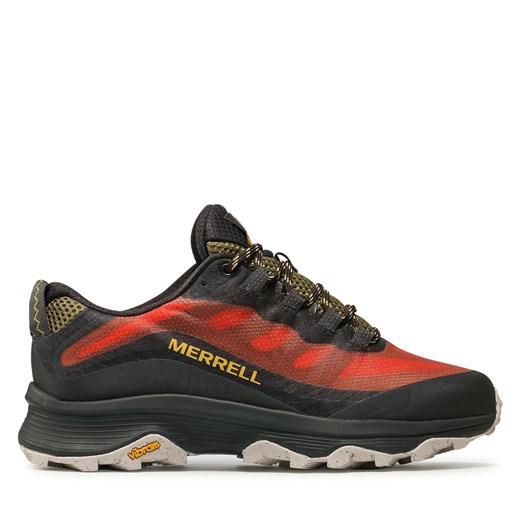 Sneakersy Merrell Moab Speed J066777 Mandarine ze sklepu eobuwie.pl w kategorii Buty trekkingowe męskie - zdjęcie 170988012