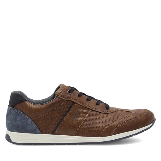 Sneakersy Rieker 11928-25 Brown ze sklepu eobuwie.pl w kategorii Buty sportowe męskie - zdjęcie 170988022