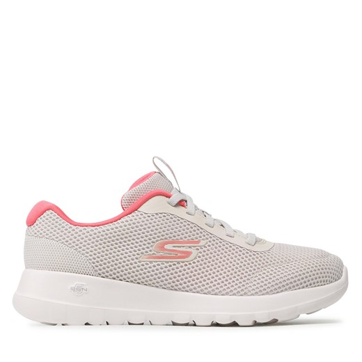 Sneakersy Skechers Go Walk Joy 124707/OFPK Off White/Pink ze sklepu eobuwie.pl w kategorii Buty sportowe damskie - zdjęcie 170988191