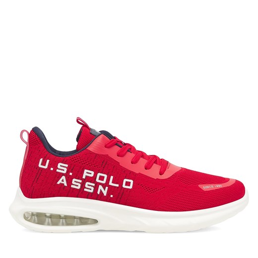 Sneakersy U.S. Polo Assn. ACTIVE001 Czerwony ze sklepu eobuwie.pl w kategorii Buty sportowe męskie - zdjęcie 170988282