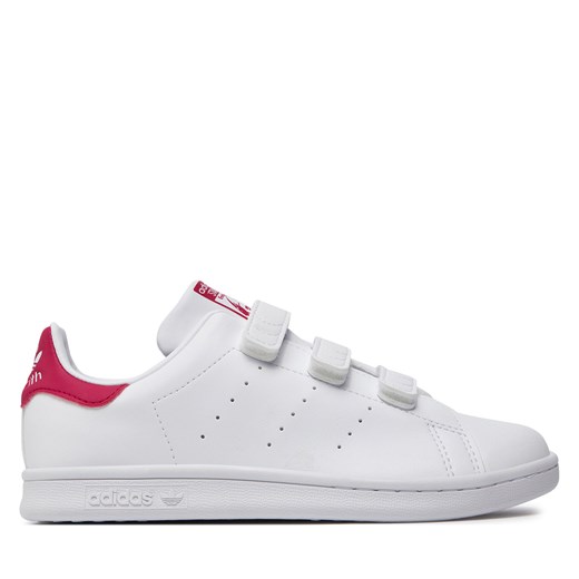 Sneakersy adidas Stan Smith Cf C FX7540 Biały ze sklepu eobuwie.pl w kategorii Buty sportowe dziecięce - zdjęcie 170988293