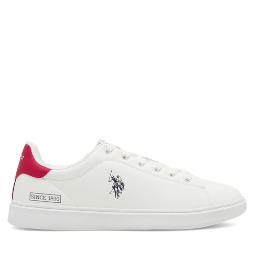 Sneakersy U.S. Polo Assn. BYRON001 Biały ze sklepu eobuwie.pl w kategorii Trampki męskie - zdjęcie 170988314