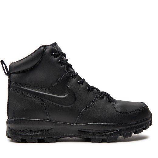 Sneakersy Nike Manoa Leather 454350 003 Czarny ze sklepu eobuwie.pl w kategorii Buty zimowe męskie - zdjęcie 170988320