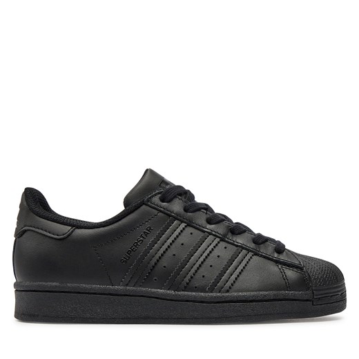 Sneakersy adidas Superstar J FU7713 Czarny ze sklepu eobuwie.pl w kategorii Buty sportowe dziecięce - zdjęcie 170988584