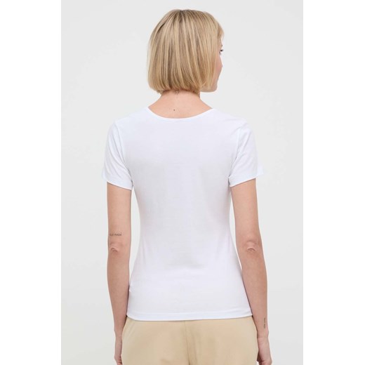 HUGO t-shirt 2-pack damski kolor biały L ANSWEAR.com