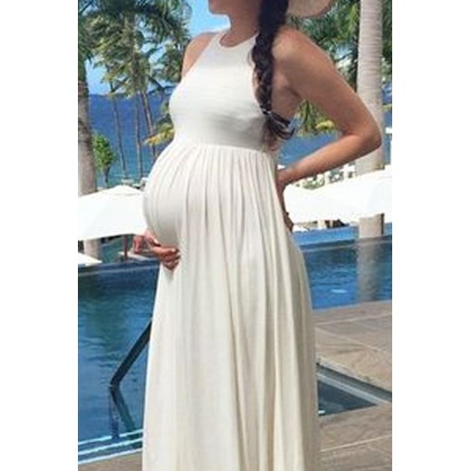 Sukienka dla kobiet w ciąży DELTARA XL okazja Ivet Shop
