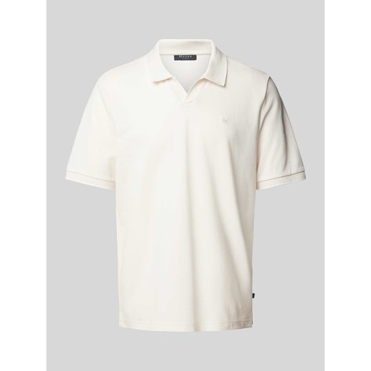 Koszulka polo o kroju regular fit z dekoltem w serek ze sklepu Peek&Cloppenburg  w kategorii T-shirty męskie - zdjęcie 170992730