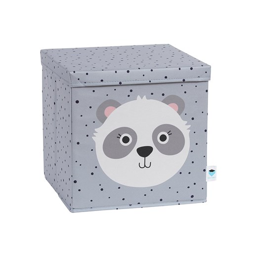 STORE IT Pudełko &quot;Panda&quot; w kolorze szarym - 33 x 33 x 33 cm ze sklepu Limango Polska w kategorii Pojemniki kuchenne - zdjęcie 170994841