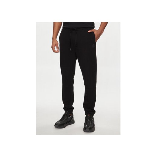 Boss Spodnie dresowe Sestart 50509303 Czarny Regular Fit ze sklepu MODIVO w kategorii Spodnie męskie - zdjęcie 170996362