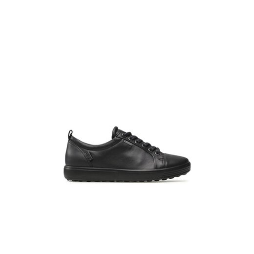 ECCO Sneakersy Soft 7 W GORE-TEX 44030301001 Czarny ze sklepu MODIVO w kategorii Półbuty damskie - zdjęcie 170996451