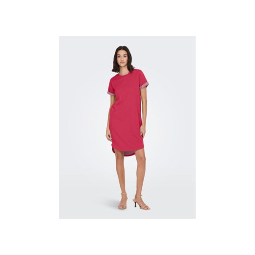 JDY Sukienka codzienna Ivy 15174793 Różowy Regular Fit ze sklepu MODIVO w kategorii Sukienki - zdjęcie 170996573