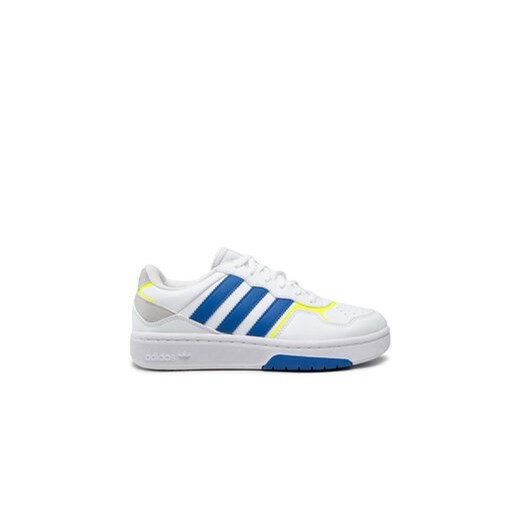adidas Sneakersy Courtic J GY3634 Biały ze sklepu MODIVO w kategorii Buty sportowe dziecięce - zdjęcie 170996644
