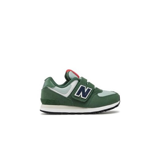 New Balance Sneakersy PV574HGB Zielony ze sklepu MODIVO w kategorii Buty sportowe dziecięce - zdjęcie 170996763