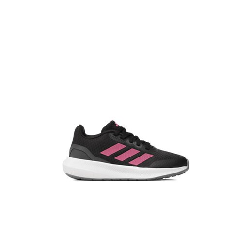 adidas Sneakersy RunFalcon 3 Sport Running Lace Shoes HP5838 Czarny ze sklepu MODIVO w kategorii Buty sportowe dziecięce - zdjęcie 170997392