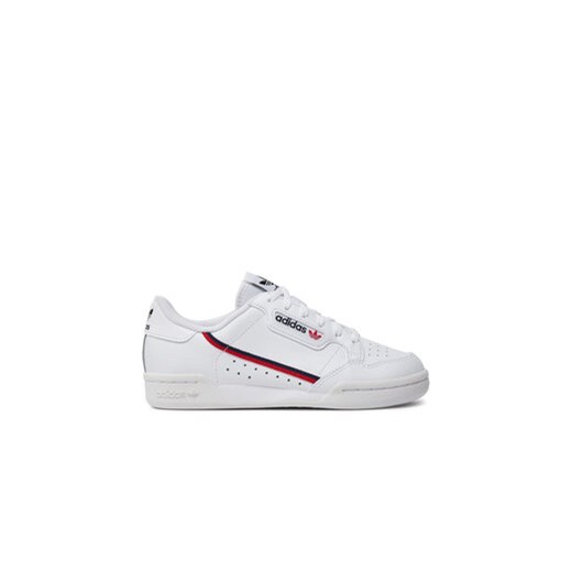 adidas Sneakersy Continental 80 J F99787 Biały ze sklepu MODIVO w kategorii Trampki damskie - zdjęcie 170997482