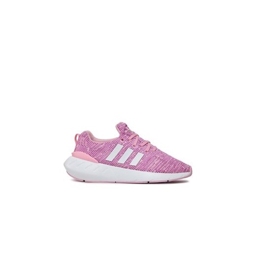 adidas Sneakersy Swift Run 22 J GW8177 Różowy ze sklepu MODIVO w kategorii Buty sportowe dziecięce - zdjęcie 170997540