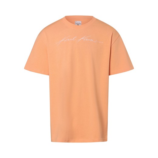 Karl Kani Koszulka męska Mężczyźni Bawełna morelowy jednolity ze sklepu vangraaf w kategorii T-shirty męskie - zdjęcie 170999273