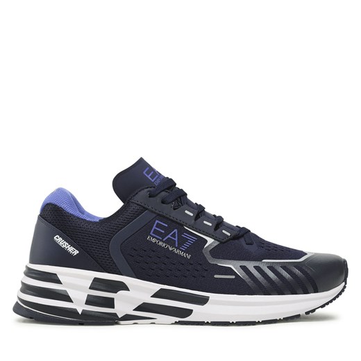 Sneakersy EA7 Emporio Armani X8X094 XK239 S890 Black Iris+Amp.Blue 42 promocyjna cena eobuwie.pl
