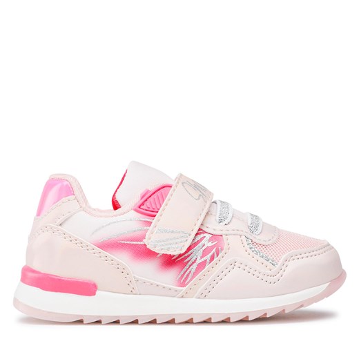 Sneakersy Shone 6726-027 Lt Pink ze sklepu eobuwie.pl w kategorii Buty sportowe dziecięce - zdjęcie 170999522