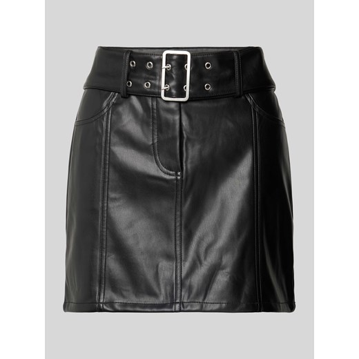 Spódnica mini z paskiem model ‘SINE’ ze sklepu Peek&Cloppenburg  w kategorii Spódnice - zdjęcie 171001482