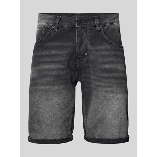 Szorty jeansowe o kroju slim fit z 5 kieszeniami ze sklepu Peek&Cloppenburg  w kategorii Spodenki męskie - zdjęcie 171001503