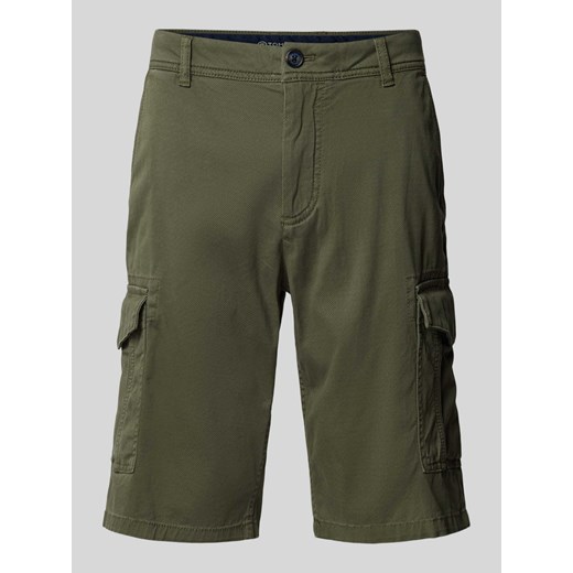 Szorty cargo o kroju regular fit z kieszeniami cargo ze sklepu Peek&Cloppenburg  w kategorii Spodenki męskie - zdjęcie 171001720
