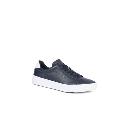 Tommy Hilfiger Sneakersy Th Court Better Lth Tumbled FM0FM04972 Granatowy Tommy Hilfiger 41 MODIVO