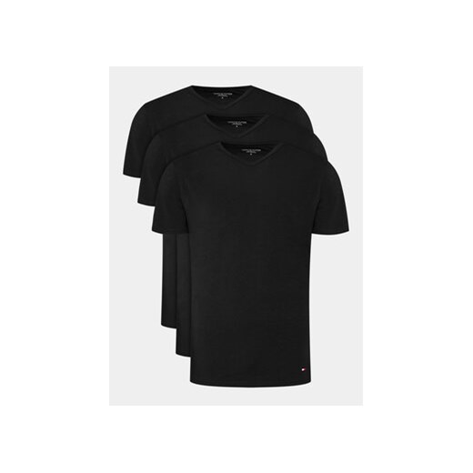 Tommy Hilfiger Komplet 3 t-shirtów UM0UM03137 Czarny Regular Fit ze sklepu MODIVO w kategorii T-shirty męskie - zdjęcie 171002463